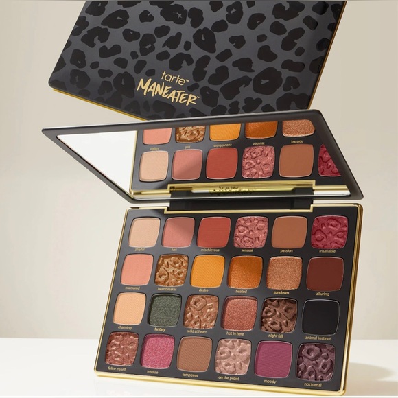 🌸NEW Tarte Maneater After Dark Eyeshadow Palette With Box. - Picture 2 of 6